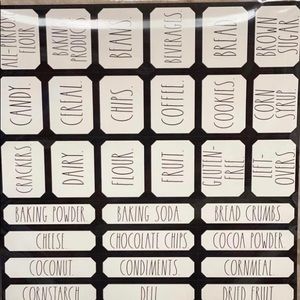 COPY - Rae Dunn Organizing Labels 180 Count